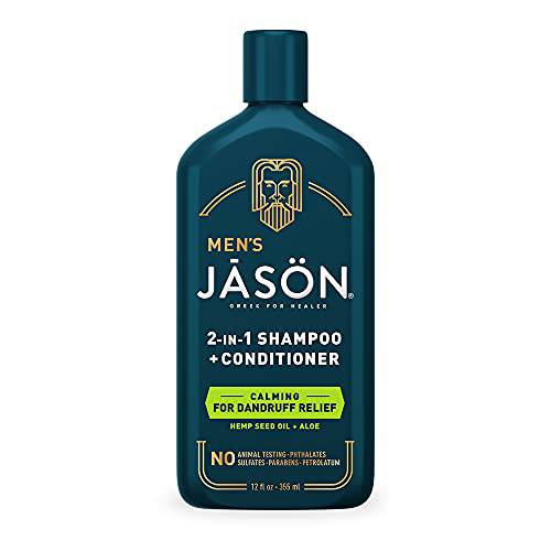 JĀSÖN Men’s Calming 2-in-1 Shampoo + Conditioner, 12 oz