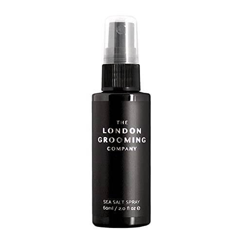 The London Grooming Company Sea Salt Spray For Men | Firm All-Day Hold | Matte Finish | Easy To Wash Out | Messy/Textured Look | 2.0 Fl Oz (60ml)