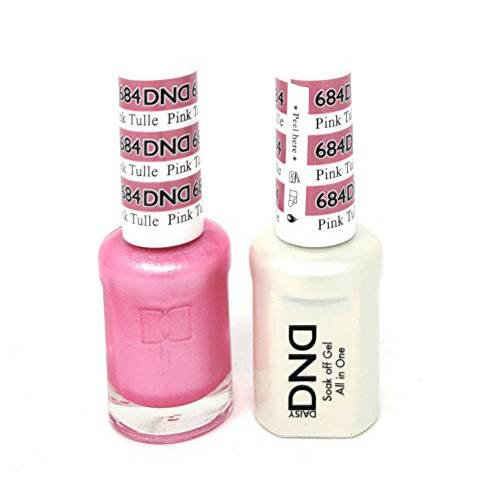 DNDDuo Gel (Gel & Matching Polish) (684 Pink Tulle)