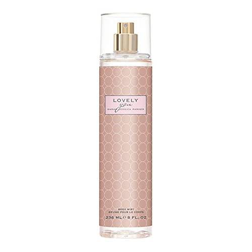 Lovely by SJP You Body Mist - Sensual, Floral Evening Body Spray Fragrance for Women - Wild Freesia, Plum, Waterlily, and Jasmine Perfume Blend - Vibrant, Long Lasting Scent - 8 oz