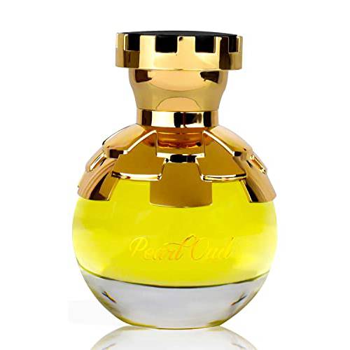PEARL OUD EDP - 75 ML | Oriental Oudh Perfume for Women | Sultry Florals Built Around Agarwood and Touches of Patchouli | by Al Maghribi Arabian Oud and Perfumes Dubai