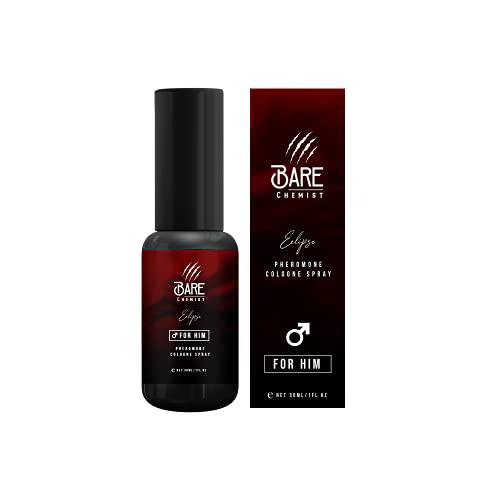 Pheromones for Men to Attract Women (Eclipse) Cologne - Pheromone Cologne Spray [Attract Women] - Extra Strong, Concentrated Proven Pheromone Formula by Bare Chemist