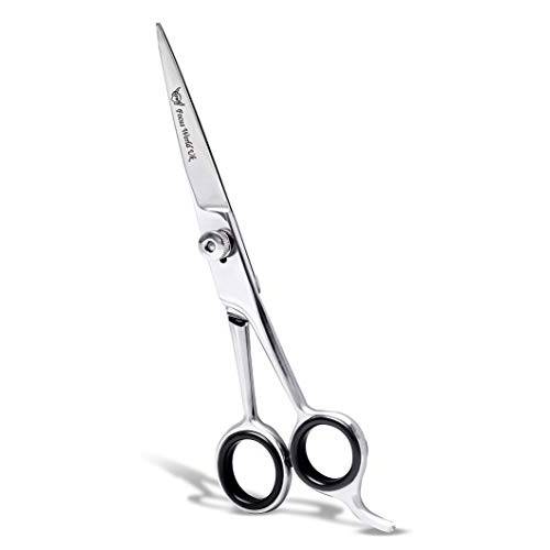 Focus World Uk Hairdressing Scissors 6.5 Inch Hairdressers Barber Hair Scissors for Professional Hairdressing of Adults, Men & Women, Stainless Steel