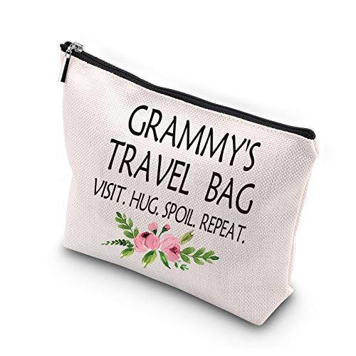 WCGXKO Mother’s Day Gift Grandma Birthday Gift Travel Gift Canvas Tote Bag (TRAVEL bag)