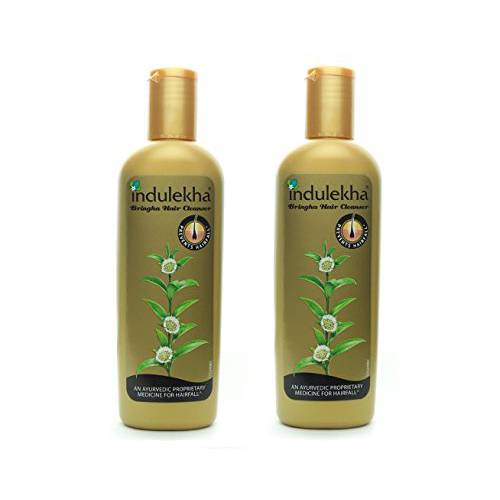 Indulekha Bringha Anti Hair Fall Shampoo (Hair Cleanser) 200ml, 6.76 oz (Pack of 2)