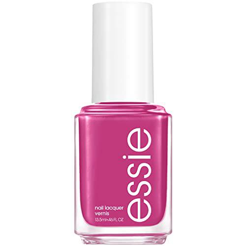 essie Salon-Quality Nail Polish, 8-Free Vegan, Swoon in the Lagoon, Mid-Tone Magenta, Swoon In The Lagoon, 0.46 Ounce