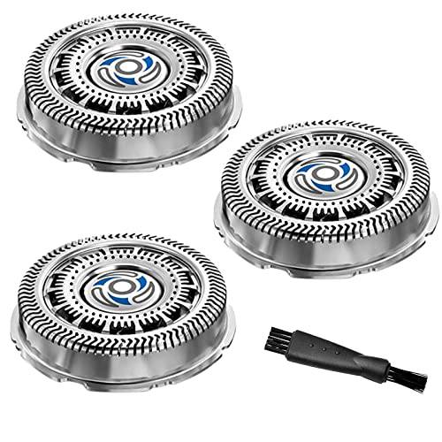 SH70 Replacement Heads compatible with Philips Norelco Electric Razor Heads s7000 series, 7000 7500 S7370 S7371 S7720 and Star Wars Shaver SW7700,Sh70/62 MultiPrecision Upgrade OEM Blades（3 Pack）