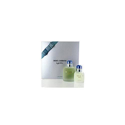 Light Blue By Dolce & Gabbana Gift Set - 4.2 Oz Eau De Toilette Spray + 1.3 Oz