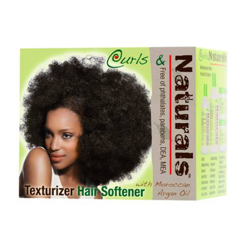 Curls & Naturals Texturizer Hair Softener with Moroccan Argan Oil
