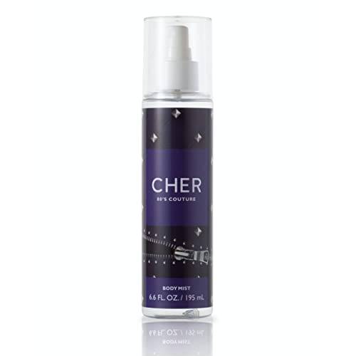 Cher Decades 80’s Couture Body Mist by Scent Beauty - Unisex Perfume Spray - Citrusy Scent with Notes of Mandarin, Honeysuckle, Gardenia and Tonka Bean - Bold and Lasting Fragrance - 6.6 Fl Oz