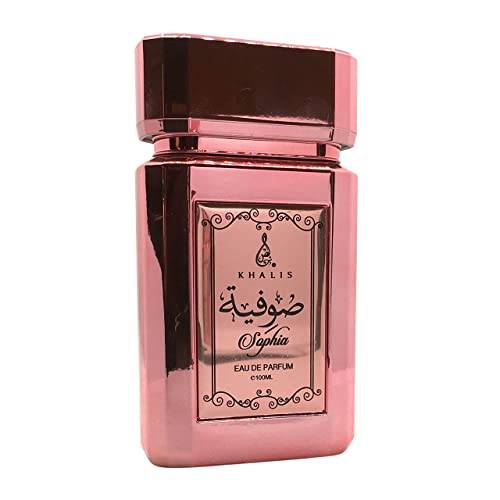 KHALIS SOPHIA 100mL Perfume for Women. A Floral Fragrance with Red Berries, Sparkling Citrus, Florals, Cinnamon, Vanilla, Patchouli and Balsam Accords Oud of Dubai