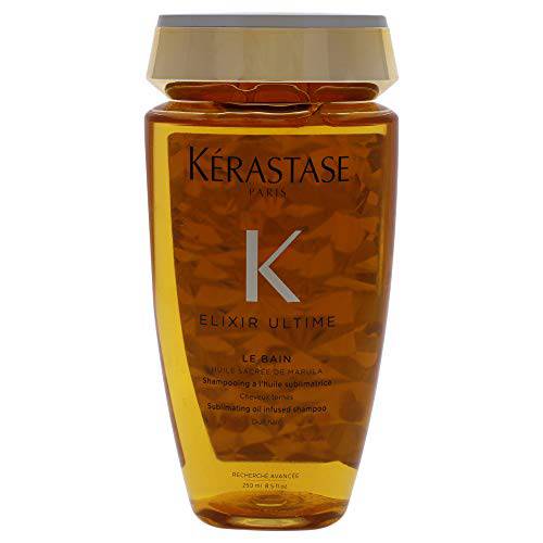 Kerastase Elixir Ultime Le Bain Sublimating Oil Infused Shampoo for Dull Hair, 8.5 Ounce/250 ml
