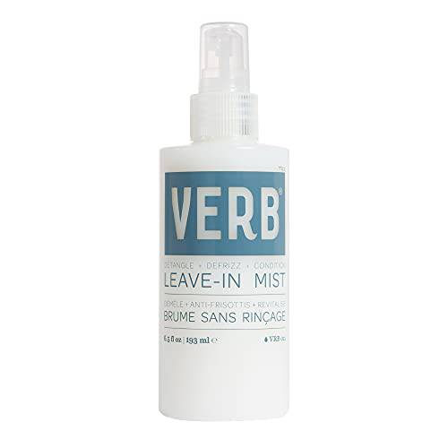 VERB Leave-In Mist - Vegan Leave In Spray Conditioner – Moisturizing Conditioner Detangles, Smooths & Adds Shine – Light Anti-Frizz Hair Treatment Spray for All Hair Types, 6.5 fl oz