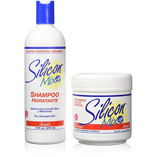 Silicon mix hair treatment and shampoo 16 ounce