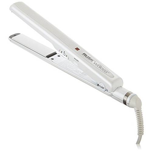 RUSK W8less Ceramic and Tourmaline Str8 Straightening Iron, 1 inch, Sol-Gel Technology Glides Through Hair, Produces Silky, Smooth, Frizz-Free Results, For All Hair Types