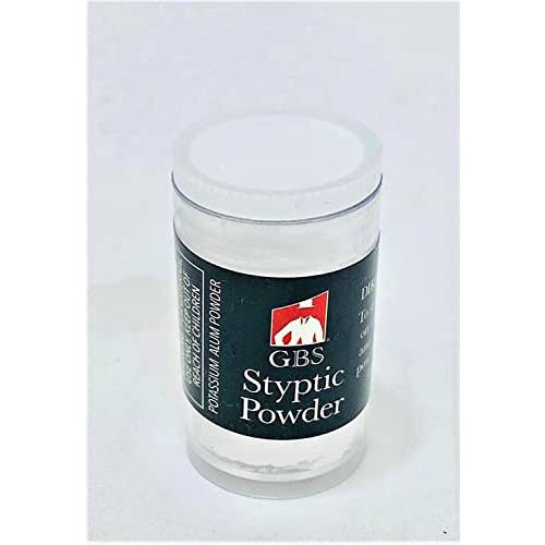 G.B.S Styptic Powder- for Shaving Nicks, Razor Cuts, Canker Sore- for Men’s & Women’s Great for Barbers and Personal Also, Stop Bleeding Quickly Pack of 3 Christmas Day Gift, Thanksgiving Day Gift