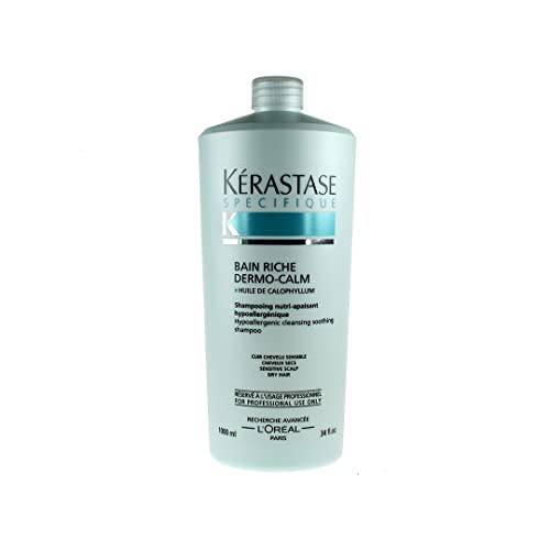 Kerastase Specifique Bain Riche Dermo-Calm Shampoo Unisex Shampoo by Kerastase, 34 Ounce