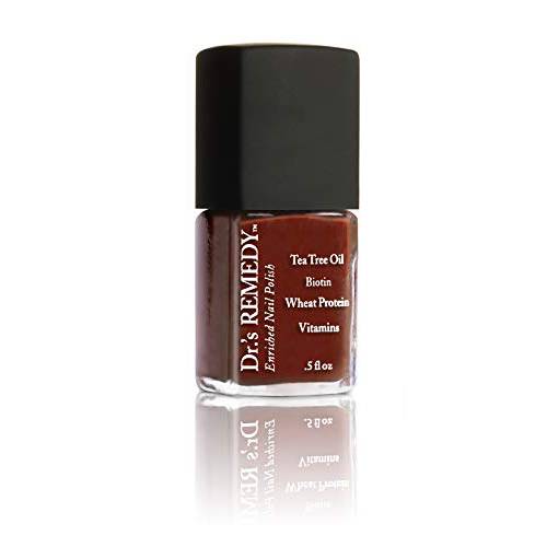 Dr.’s Remedy Nail Polish, Nail Strengthener, Nail Care - Reliable Rustic Red