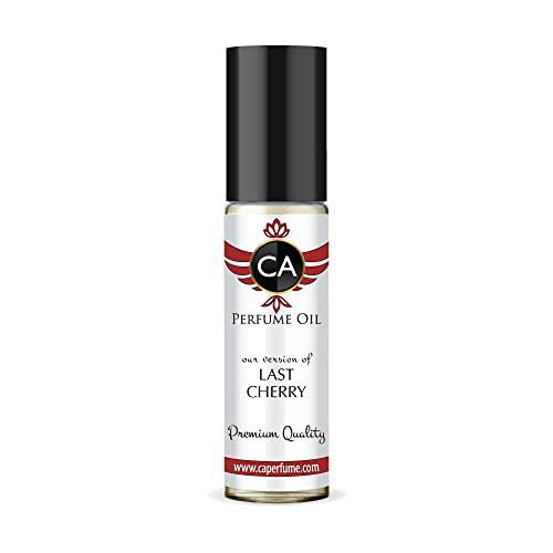 CA Perfume Impression of T. Ford Last Cherry For General Usage Replica Fragrance Body Oil Dupes Alcohol-Free Essential Aromatherapy Sample Travel Size Concentrated Long Lasting Roll-On 0.3 Fl Oz/10ml
