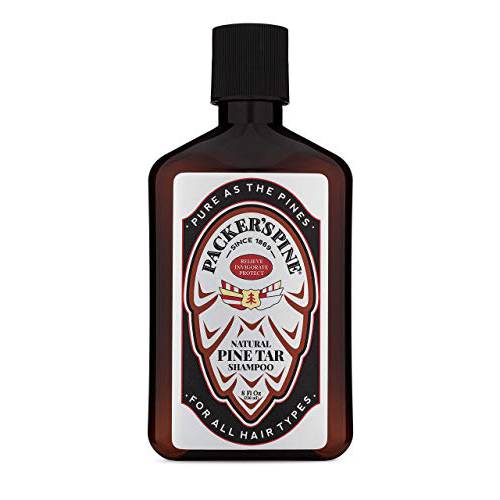 Packer’s Pine Tar Shampoo | USA Made With All Natural Active Ingredients | Shampoo for Dry and Itchy Scalp With Soothing Benefits & Invigorating Refreshment | Paraben and Sulfate Free | USA Made