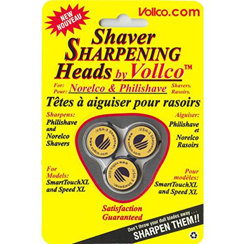 Vollco Sharpening Heads for Norelco Smart Touch and Speed-XL Models using HQ9 heads
