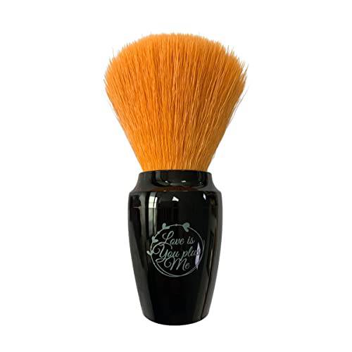 Shave Brush for men - Barber Shaving Brush - Travel Shave Brushes - Synthetic Shaving Brush - Wet Shave Products for Men Women