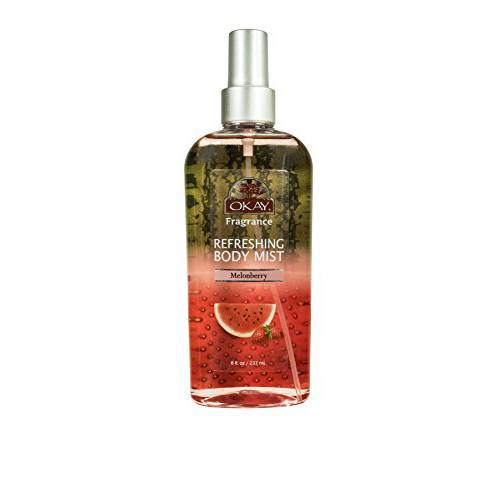Refreshing Body Mist Melonberry Essence Leaves You Beautifully Scented Fully Refreshed Will Awaken Your Senses Leaving You Feeling Revitalized Silicone,Paraben Free For All Skin Types Made In USA 8oz