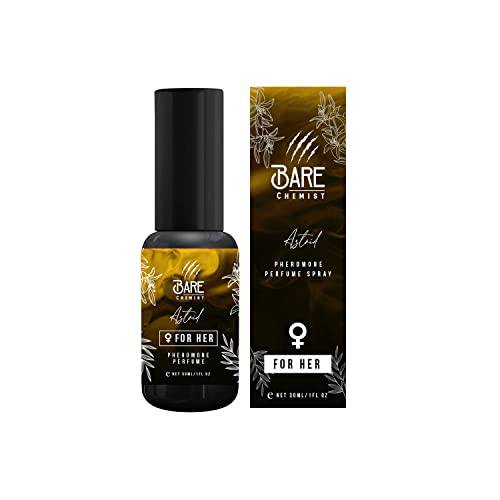 Pheromones for Women to Attract Men (Astrid) Perfume - Pheromone Perfume [Attract Men] - Extra Strong, Concentrated Proven Formula by Bare Chemist