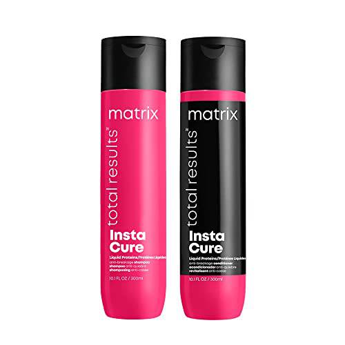 MATRIX Total Results Instacure Anti-Breakage Shampoo | Repairs, Balances & Strengthens Hair | Reduces & Prevents Breakage & Frizz | For Dry, Damaged & Brittle Hair