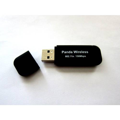 Panda 미니 와이파이 (b/ g/ n) 150Mbps Wireless-N 2.4GHz USB 어댑터 - 윈도우 7, 맥 OS X and Fedora Linux 호환가능한