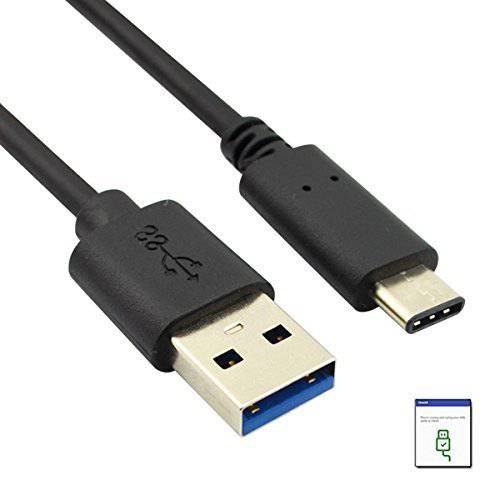 Winplus Tech USB Type C Male To USB 3.0 A Male 충전중&  동조 케이블 For Apple New 맥북 12 Inch, 노키아 N1 Tablet, Chromebook Pixel and Other Type-C 디바이스 (3.3ft/ 1m, 1Pack)-Black