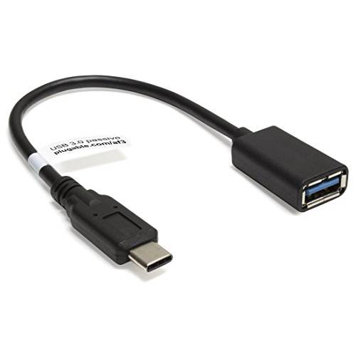 Plugable USB C to USB 변환기 케이블, Enables 연결 of USB Type C Laptop, Tablet, or 폰 to a USB 3.0 디바이스 (20 cm)