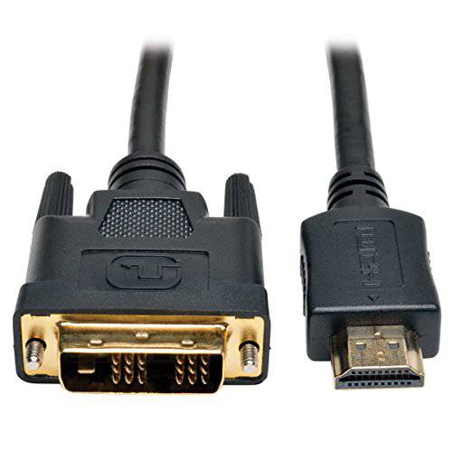 Tripp LiteHDMI to DVI 케이블, 디지털 모니터 변환기 케이블 (HDMI to DVI-D M/ M) 6-ft.(P566-006)
