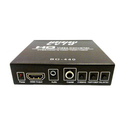 CKITZE BG-440 PAL HDMI/  컴포지트, 컴포지트, Composite to NTSC HDMI Multi-System 디지털 오디오비디오, AV 컨버터
