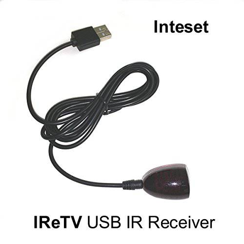 Inteset IReTV USB IR 블루투스리시버 for 사용 with Nvidia Shield (2nd 세대& 2019 Pro), F-TV, Kodi, PCs, 라즈베리 파이&  다른 Streamers with The INT422&  Harmony 리모컨 (Remote not Included)