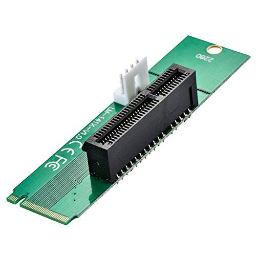 Optimal Shop M.2 NGFF SSD to PCI-e Express 4X 컨버터 변환기 카드 - Ethereum 광산업 ETH Miner 케이블 rig