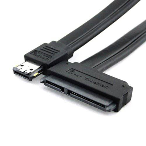 HDMIHOME 50cm 이중 파워 12V and 5V eSATAp 파워 ESATA USB 2.0 Combo to 22Pin SATA 케이블 for 2.5 3.5 하드 Disk 드라이브