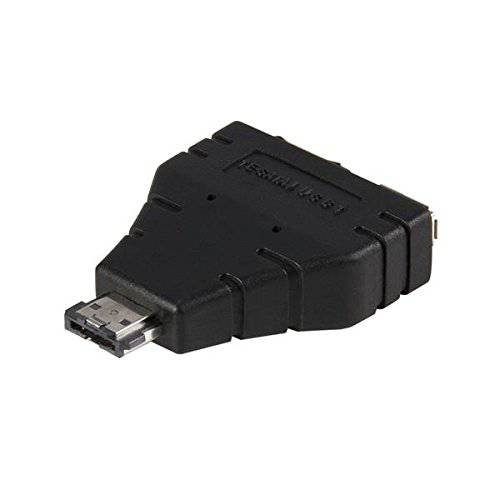 StarTech 파워 eSATA to eSATA and USB 어댑터 - M/ F (ESATAUSBBO)