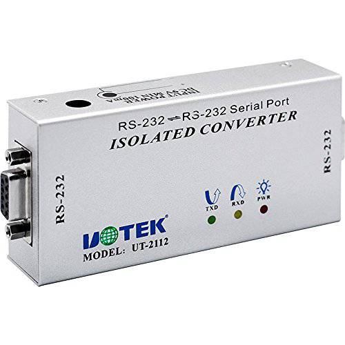 UTEK UT-2112 External-Powered RS-232 리피터 Mini-Size PhotoElectric 아이솔레이터 Full-line