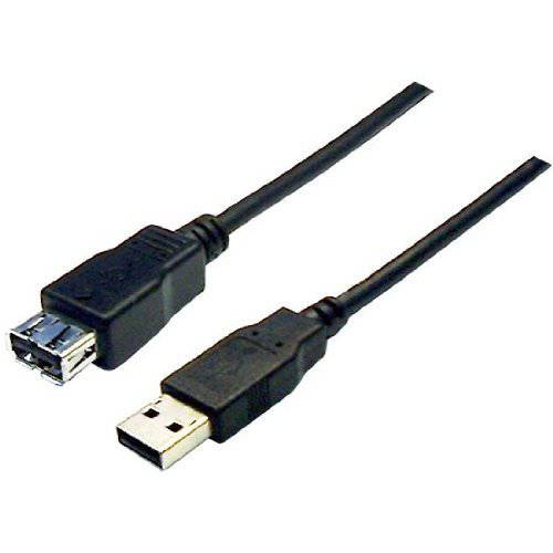 10ft USB 2.0 Type A Male A Female 연장 케이블 컬러 - 블랙
