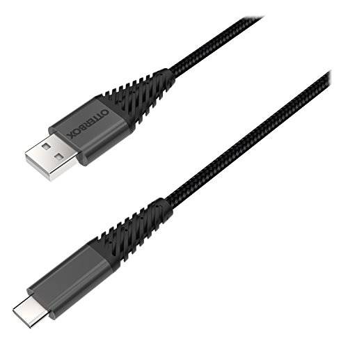 Otterbox USB-A to USB-C 케이블 (3m) - 소매 포장, 패키징 - 블랙