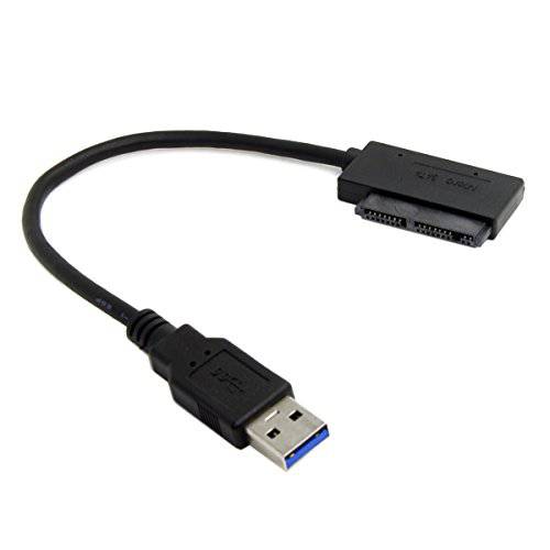 케이블cc USB 3.0 to 미니 SATA 7+ 9 16 핀 1.8 90 도 앵글드 하드 Disk 드라이버 SSD 변환기 케이블 10cm