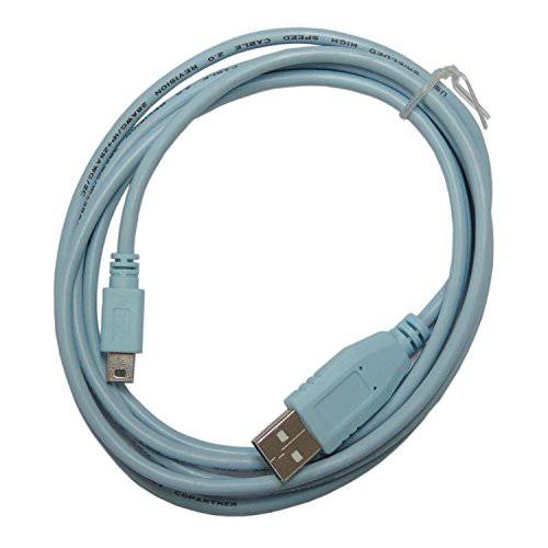 EDIMS 6FT USB to 미니 USB 네트워크 라우터 케이블 CAB-콘솔-USB USB 콘솔 케이블 for Cisco 라우터 and Switches
