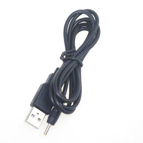 SLLEA USB to 라운드 팁 파워 케이블 블랙 (2.5mm 0.7mm)