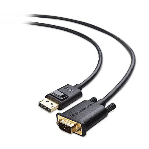CableMatters DisplayPort,DP to VGA Cable(DP to VGA Cable) 6 Feet