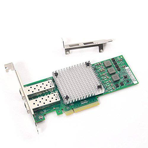 10Gb PCI-E NIC 네트워크 Card, with Broadcom BCM57810S Chipset, 이중 SFP+ Port, PCI Express 랜포트 랜 변환기 지원 윈도우 Server/ Windows/ Linux/ VMware
