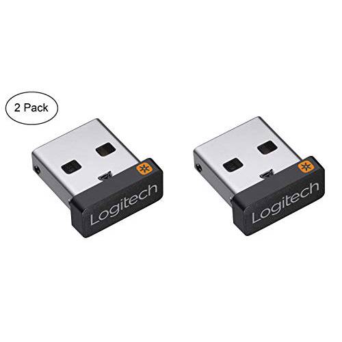 로지텍 USB 통합 리시버 - 2 Pack (Renewed)