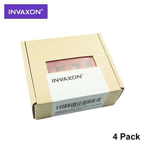 INVAXON 4 팩 100% 호환가능한 Cisco GLC-SX-MMD/ GLC-SX-MM/ SFP-Ge-S, 1 기가비트 SFP 트랜시버 1000BASE-SX, 850nm, 550m DDM/ Dom Fuction