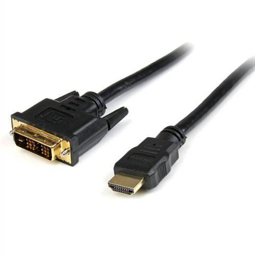 StarTech.com 10ft HDMI to  DVI D 변환기 케이블 - Bi-Directional - HDMI to  DVI/  DVI to HDMI 변환기 for Your 컴퓨터 모니터 ( HDMI DVIMM10)