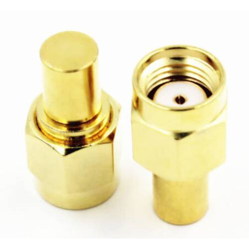 DHT Electronics RP-SMA Male Jack 중앙 동축, Coaxial,COAX Termination Loads 1W 3.0GHz 50 ohm Pack of 2